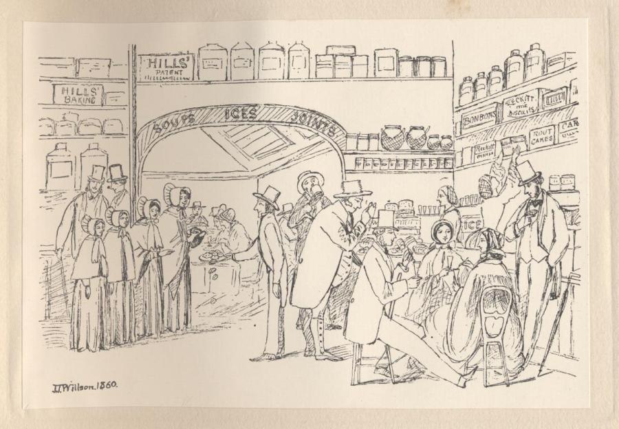 Friends at Hills the Confectioners