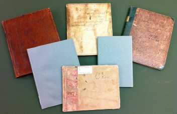 Selection of Elizabeth Fry diaries.