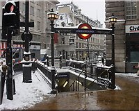 Piccadilly Circus tube entrance