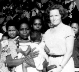 Olive Prescott in Africa