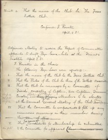 Foxes Football Club Byelaws