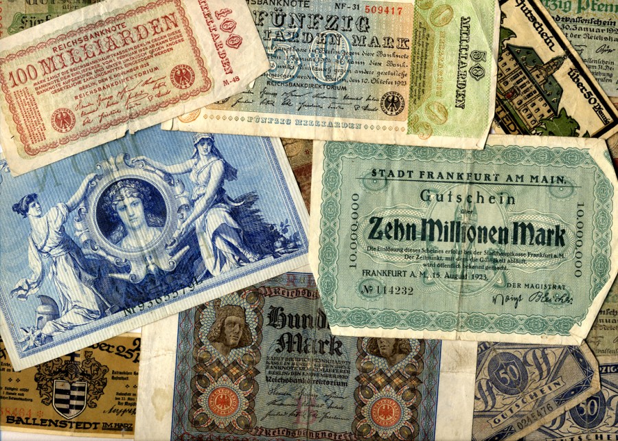 Deutschmarks, 1922-1923 (TEMP MSS 1003/7)