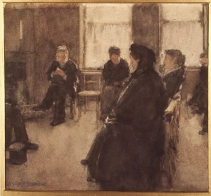 Chelsea Meeting, by Nelson Dawson