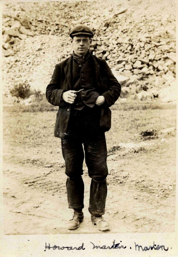 Howard C. Marten at Dyce Camp