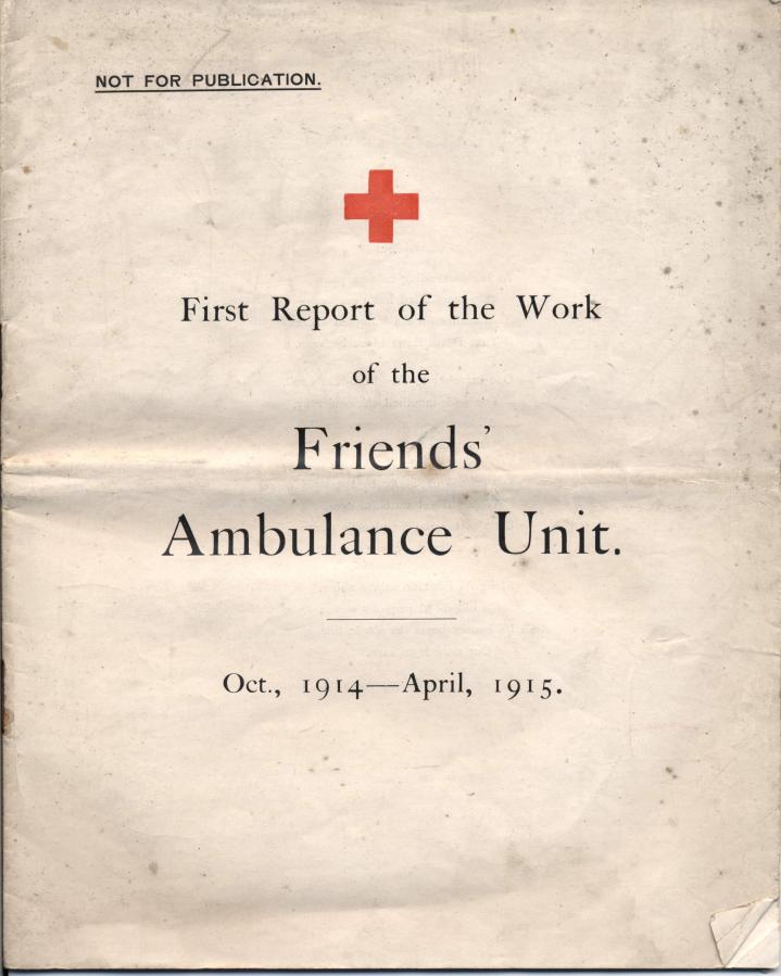 FAU report 1914-1915