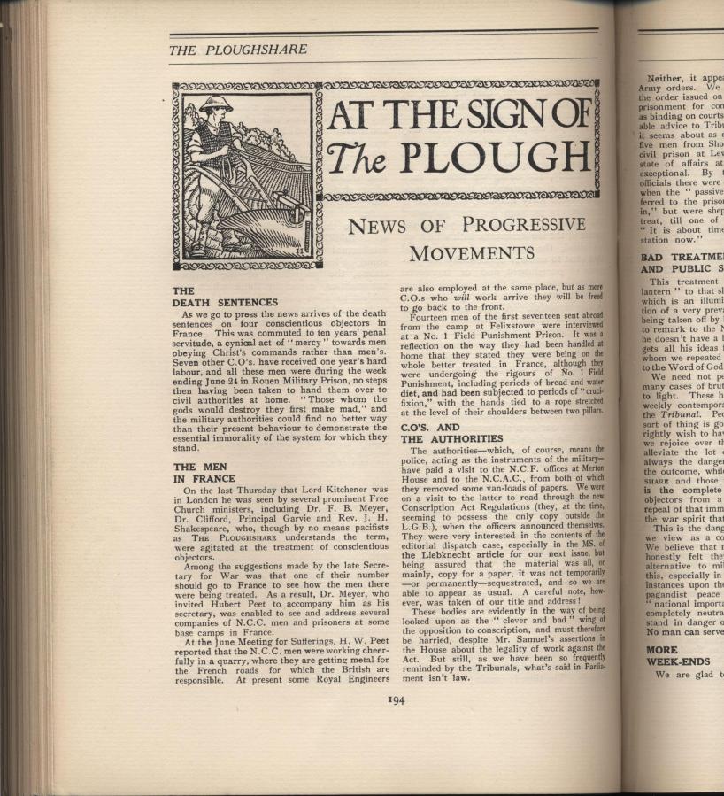 Ploughshare 1916 p194
