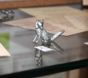Metal fox made by POWs at Knockaloe