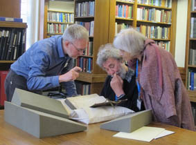 Dutch Friends in the Library