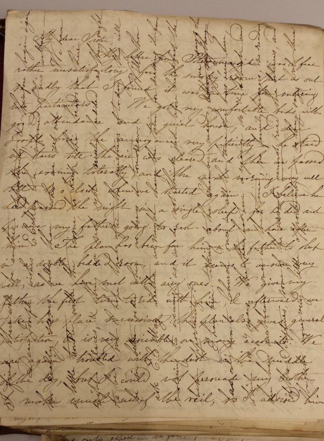 Rachel Howard letter from Temp MSS 373