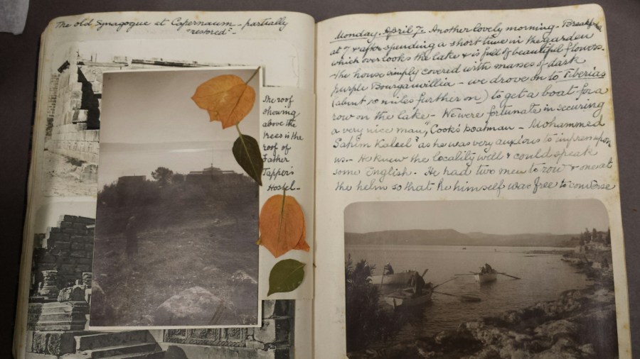 Elizabeth Braithwaite Emmott, Palestine and Syria travel diary, 1930 (Library reference: Temp MSS 109/34)