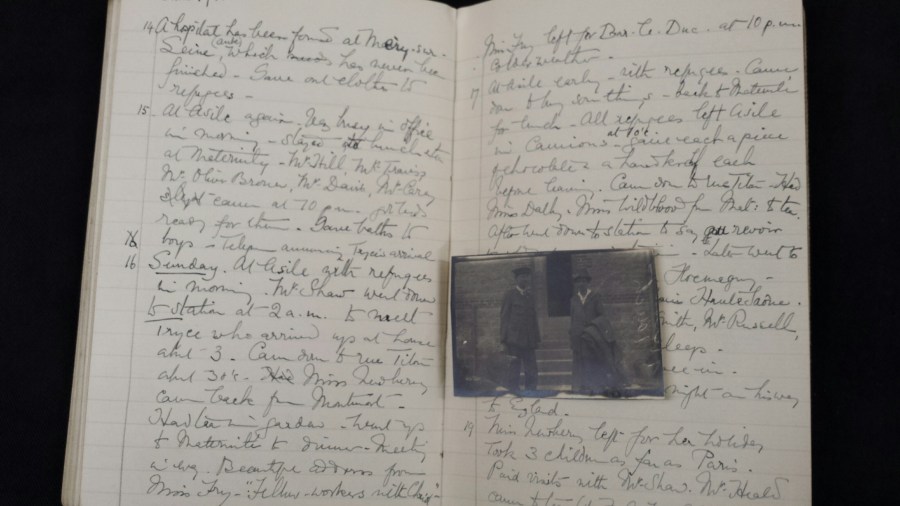 Diary of Sara Renton, Châlons-sur-Marne, France, 1917-1918