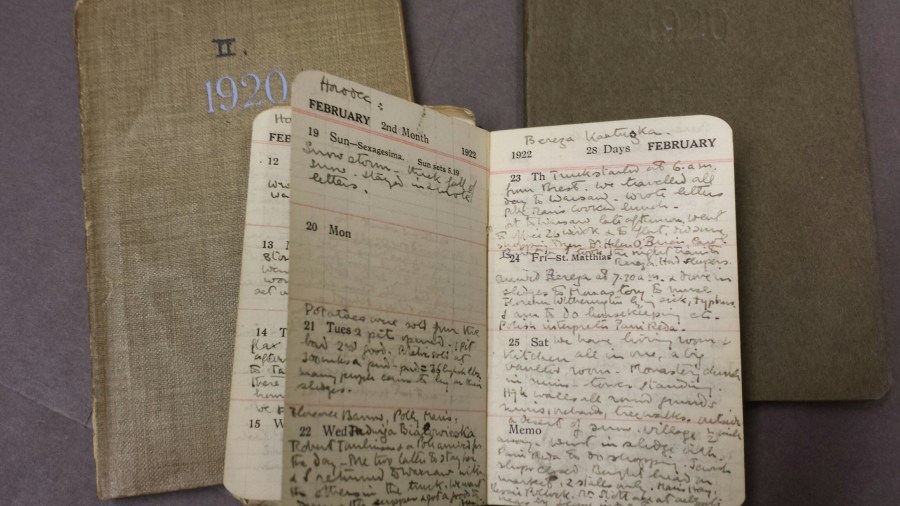 Sylvia Cowles diaries 1915-1922