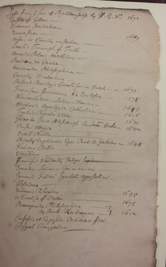 Catalogus Riccardi Riccardson