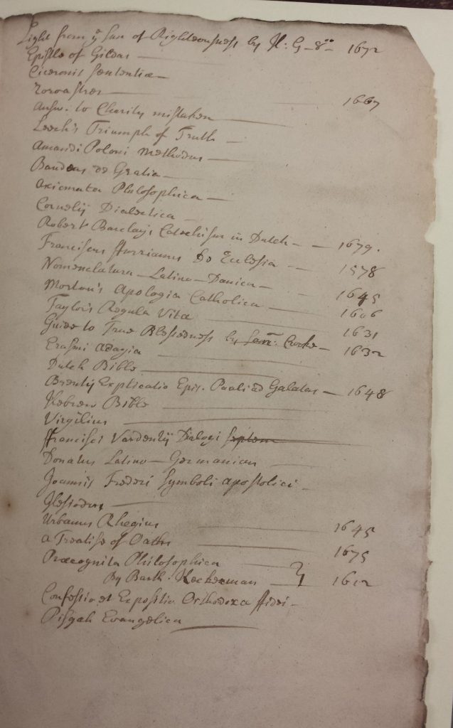 Catalogus Riccardi Riccardson