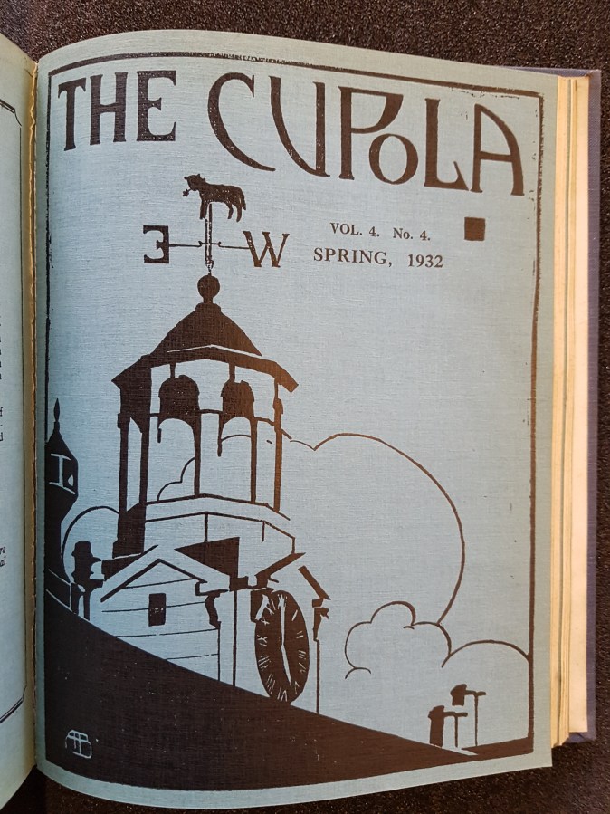 Cupola Vol. 4, no. 4 (Spring 1932)
