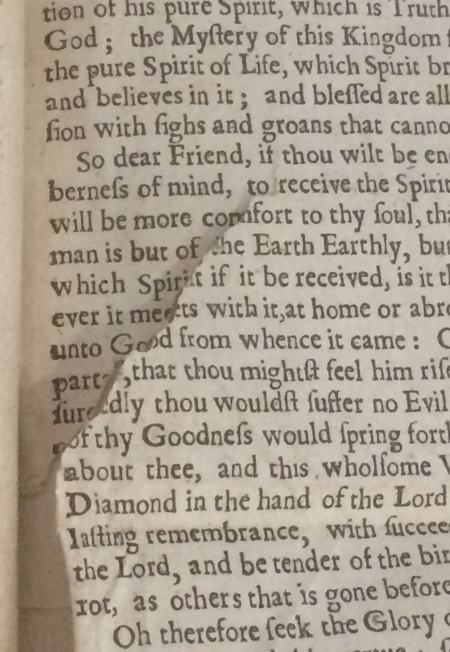 Torn page in tract vol crop