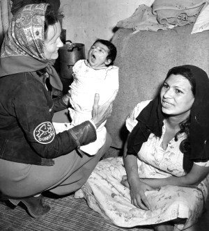 Quaker relief Gaza Strip 1948