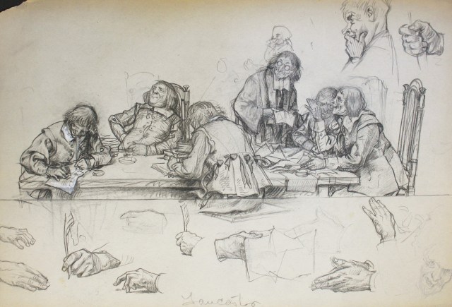 Robert Spence. Sketch 