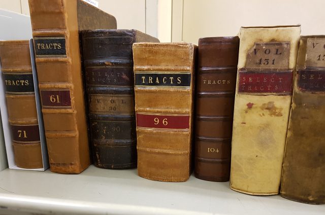 Selection of tract volumes after conservation treatment