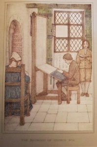 Plate from: L. V. Hodgkin, A Book of Quaker saints (1917)