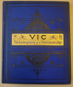 Alfred Cooper Fryer, Vic: the autobiography of a Pomeranian dog (1880), front cover
